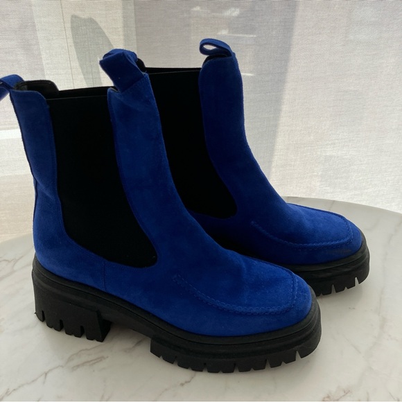 Maguire Biella Loafers size 38 Blue Cobalt Suede - Picture 6 of 11